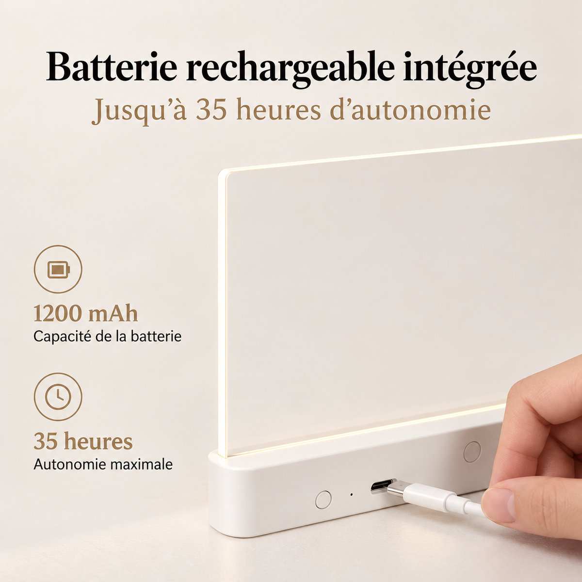 Lampe De Lecture Écran Plat LED™
