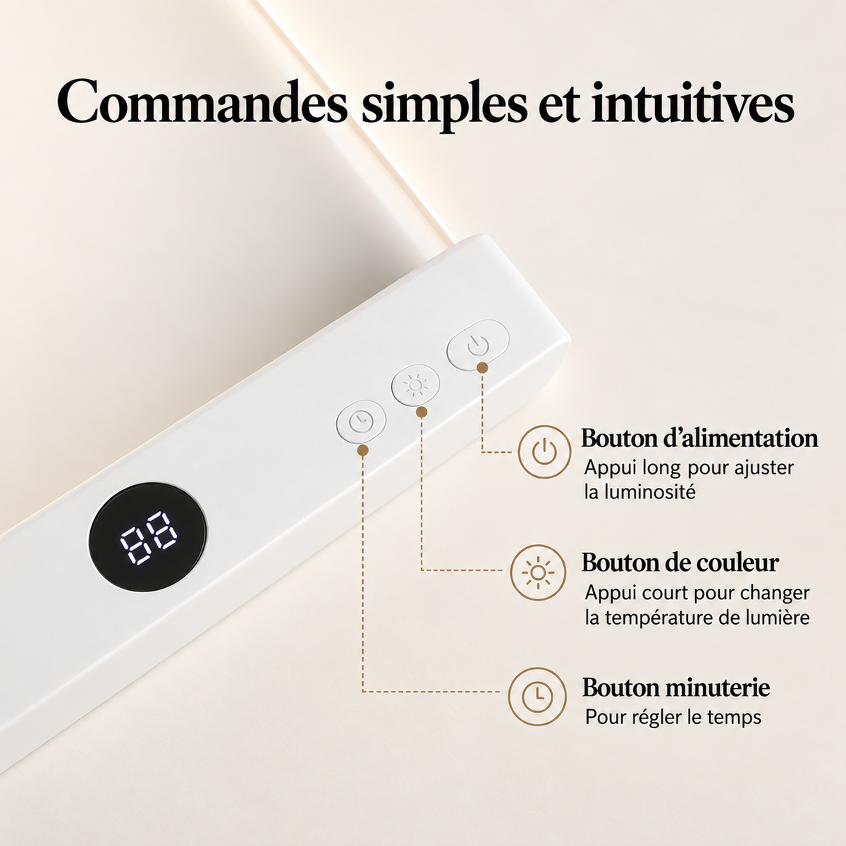 Lampe De Lecture Écran Plat LED™