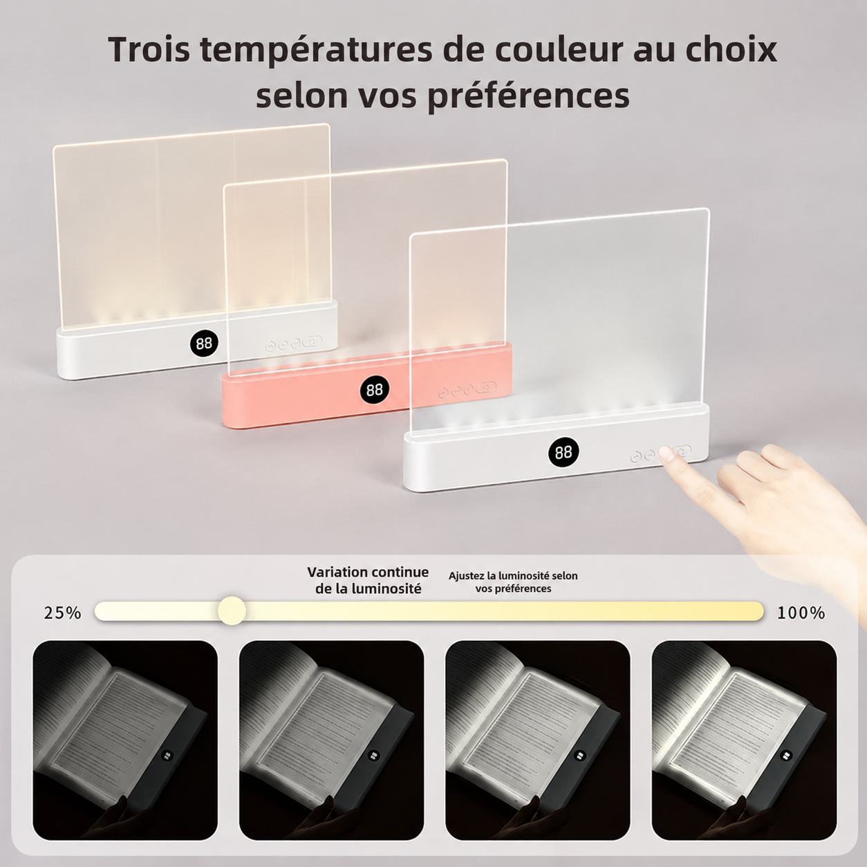Lampe De Lecture Écran Plat LED™